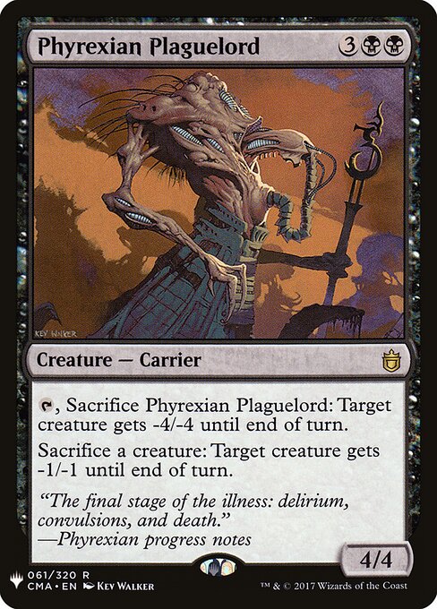 Phyrexian Plaguelord MYS-61 Rare Excellent Englisch