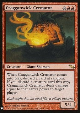 Leichenverbrenner aus Cragganwick MYS-87 Rare Excellent Englisch Foil