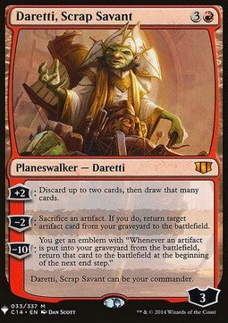 Daretti, Scrap Savant MYS-33 Mythic Excellent Englisch