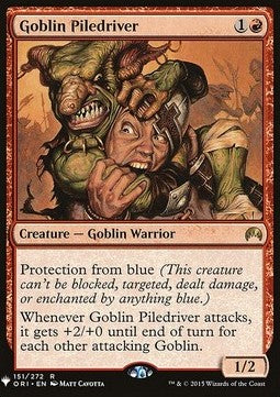 Goblin Piledriver MYS-151 Rare Near Mint Englisch