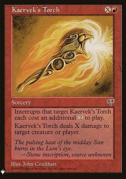 Kaerveks Fackel MYS-185 Common Near Mint Englisch