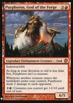 Purphoros, Gott der Schmiede MYS-135 Mythic Excellent Englisch