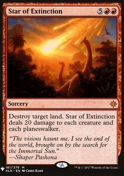 Star of Extinction MYS-161 Mythic Near Mint Englisch