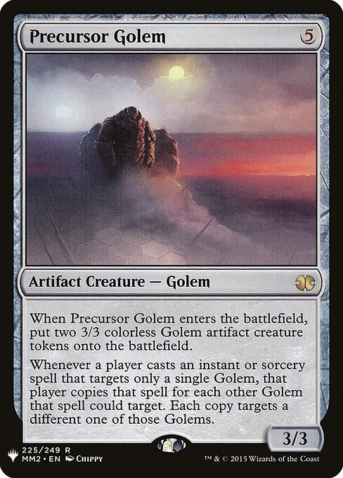 Golem-Vorläufer MYS-225 Rare Excellent Englisch