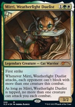 Mirri, Duellantin der Wetterlicht SLD-26 Mythic Near Mint Englisch Foil