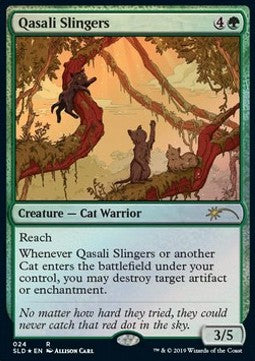 Qasal-Schleuderer SLD-24 Rare Near Mint Englisch Foil