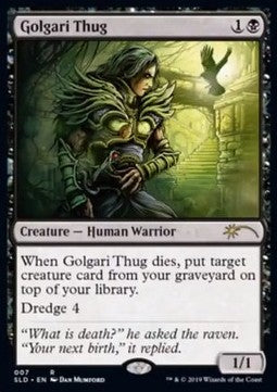 Golgari Thug SLD-7 Rare Near Mint Englisch