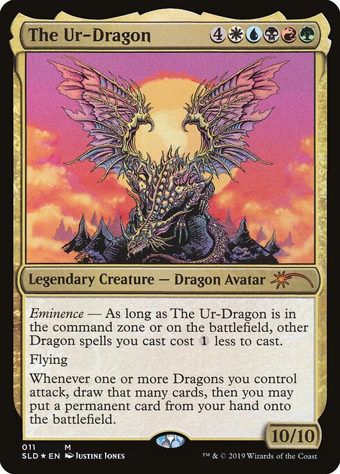 The Ur-Dragon SLD-11 Mythic Excellent Englisch Foil