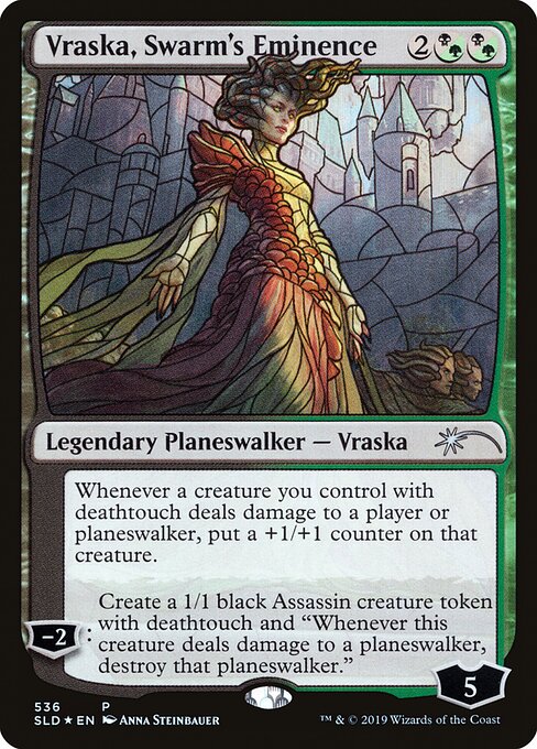 Vraska, Swarm's Eminence SLD-536 Uncommon Near Mint Englisch Foil