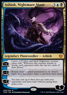 Ashiok, Muse des Albtraums THB-208 Mythic Excellent Englisch