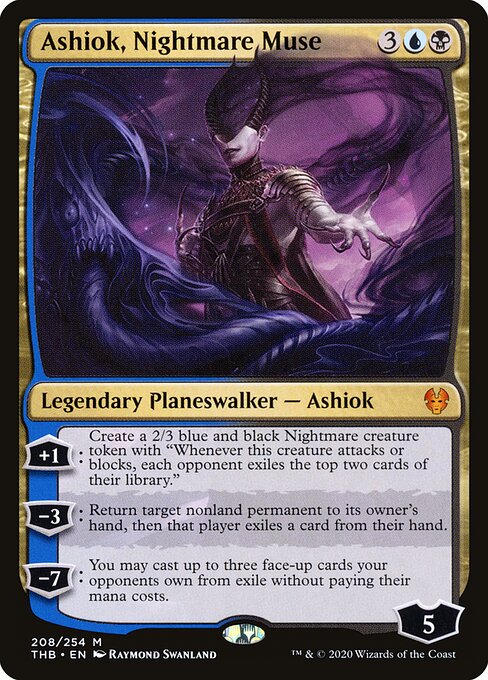 Ashiok, Muse des Albtraums THB-208 Mythic Near Mint Englisch