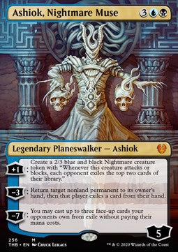 Ashiok, Nightmare Muse XTHB-256 Mythic Near Mint Englisch