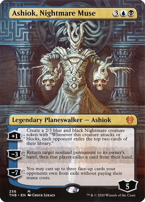 Ashiok, Nightmare Muse XTHB-256 Mythic Near Mint Englisch