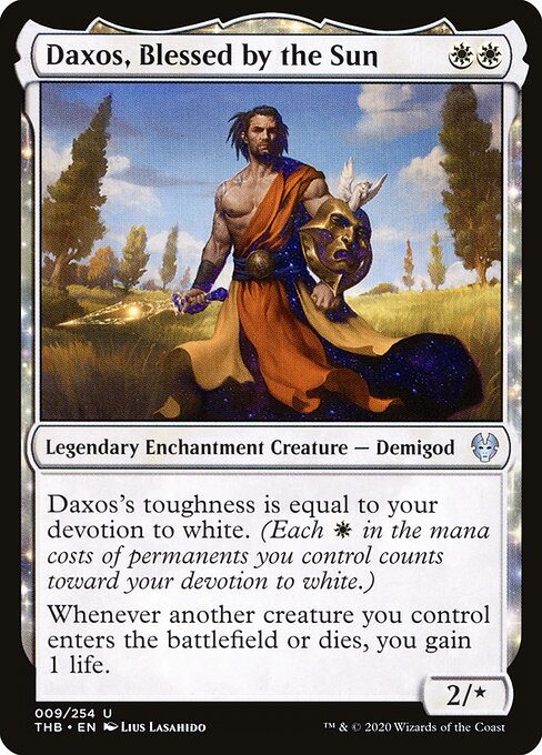 Daxos, Blessed by the Sun THB-9 Uncommon Near Mint Englisch