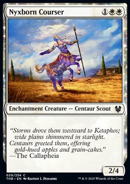 Nyxgeborene Rennerin THB-29 Common Excellent Deutsch Foil