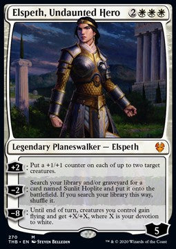 Elspeth, todesmutige Heldin XTHB-270 Mythic Excellent Englisch Foil