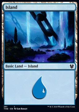 Insel (V.2) XTHB-281 Land Near Mint Englisch Foil