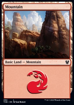 Gebirge (V.1) XTHB-284 Land Excellent Deutsch Foil