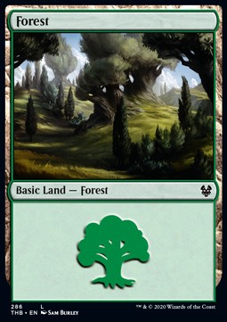 Wald (V.1) XTHB-286 Land Excellent Deutsch Foil