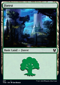 Wald (V.2) XTHB-287 Land Near Mint Englisch Foil