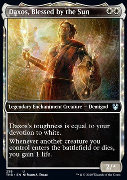 Daxos der Sonnengesegnete XTHB-258 Uncommon Excellent Englisch Foil