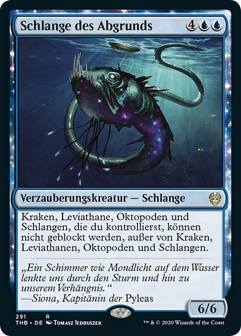Schlange des Abgrunds XTHB-291 Rare Near Mint Deutsch