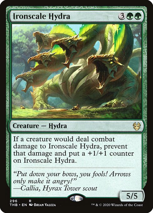 Ironscale Hydra XTHB-296 Rare Light Played Englisch