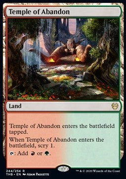 Temple of Abandon THB-244 Rare Near Mint Englisch