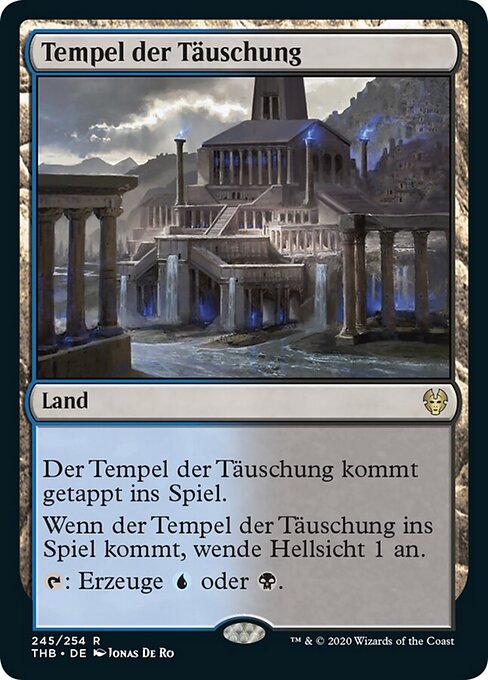Tempel der Täuschung THB-245 Rare Excellent Deutsch
