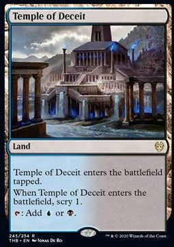 Temple of Deceit THB-245 Rare Near Mint Englisch