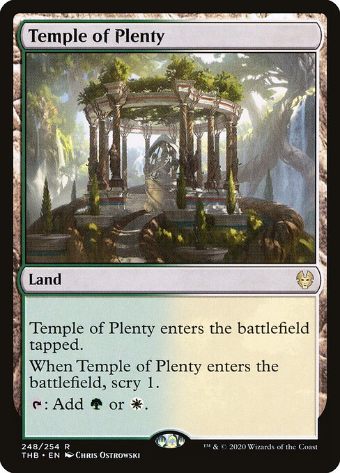Temple of Plenty THB-248 Rare Near Mint Englisch