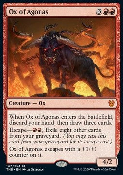 Ochse von Agonas THB-147 Mythic Excellent Englisch