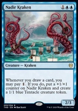 Nadir Kraken THB-55 Rare Near Mint Englisch