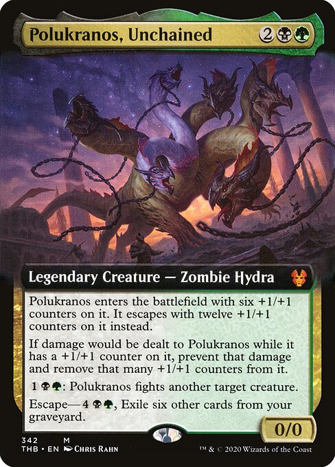 Polukranos, Unchained XTHB-342 Mythic Excellent Englisch