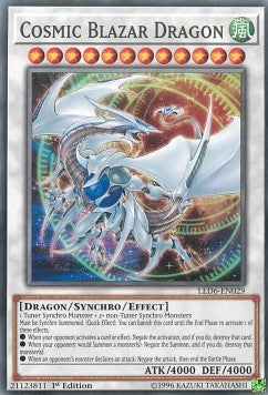 Kosmischer Blazardrache LED6-029 Common Near Mint Deutsch 1. Auflage