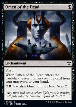 Omen der Toten THB-110 Common Near Mint Englisch Foil