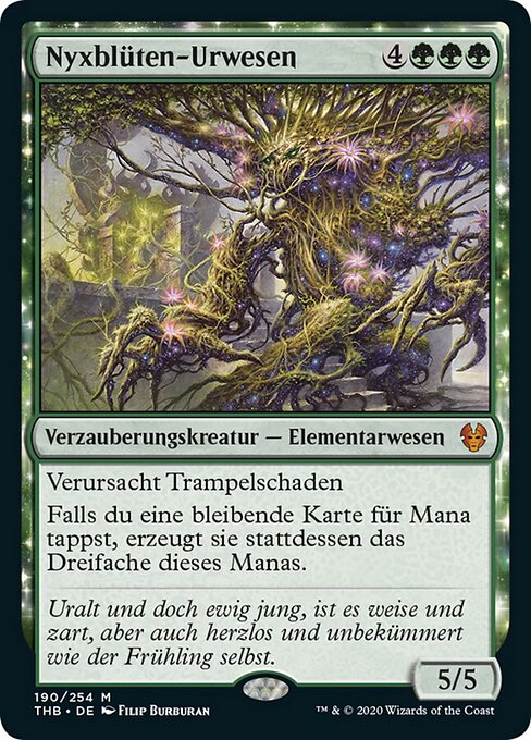 Nyxblüten-Urwesen THB-190 Mythic Near Mint Deutsch