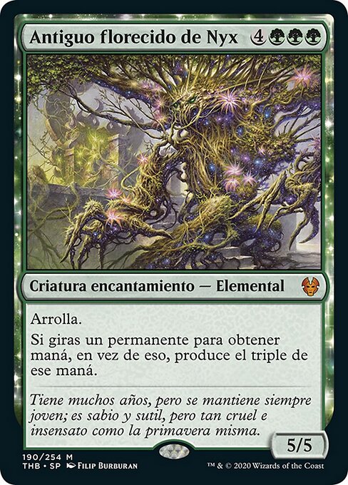 Nyxblüten-Urwesen THB-190 Mythic Good Spanisch