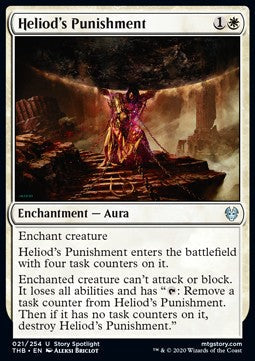 Heliods Strafe THB-21 Uncommon Near Mint Englisch Foil
