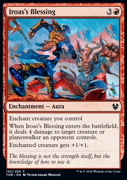 Iroas' Segen THB-142 Common Near Mint Englisch Foil