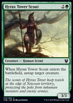 Späherin vom Hyrax-Turm THB-173 Common Excellent Englisch Foil