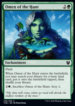 Omen der Jagd THB-192 Common Near Mint Englisch Foil