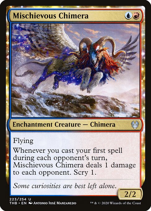 Mischievous Chimera THB-223 Uncommon Near Mint Englisch