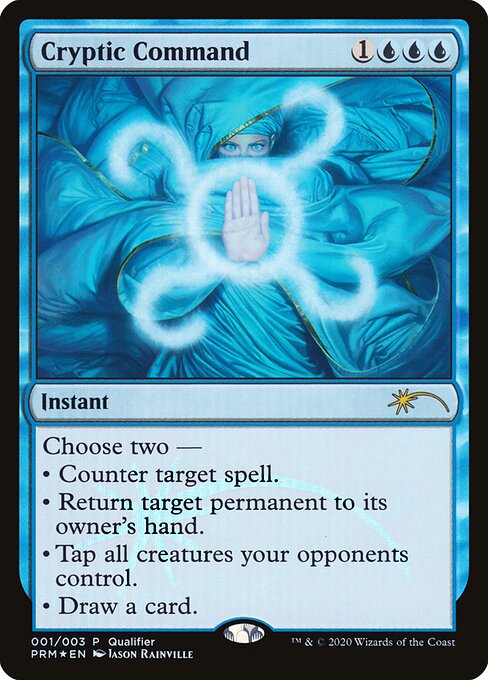 Cryptic Command DCI- Rare Excellent Englisch Foil