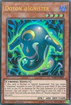 Doyon @Ignister IGAS-003 Ultra Rare Excellent Deutsch 1. Auflage