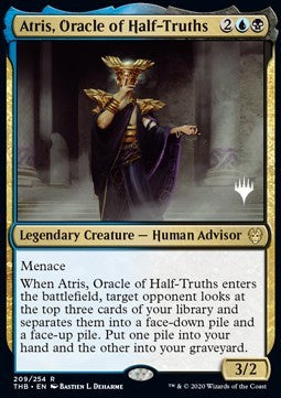Atris, Orakel der Halbwahrheiten (V.1) PTHB-209 Rare Excellent Deutsch Foil