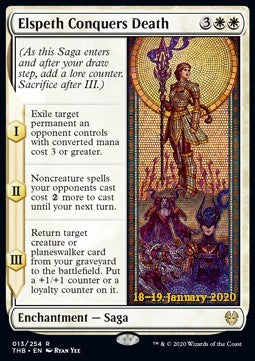 Elspeth bezwingt den Tod (V.2) PTHB-13 Rare Near Mint Englisch Foil