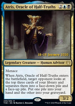 Atris, Orakel der Halbwahrheiten (V.2) PTHB-209 Rare Near Mint Englisch Foil