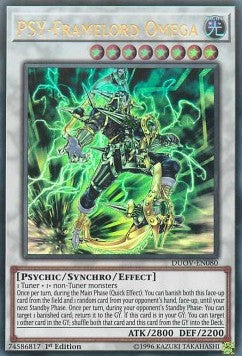 PSI-Hüllenlord Omega DUOV-080 Ultra Rare Good Deutsch 1. Auflage