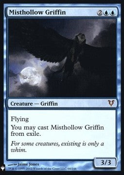 Nebeltal-Greif MYS-68 Mythic Excellent Englisch Foil